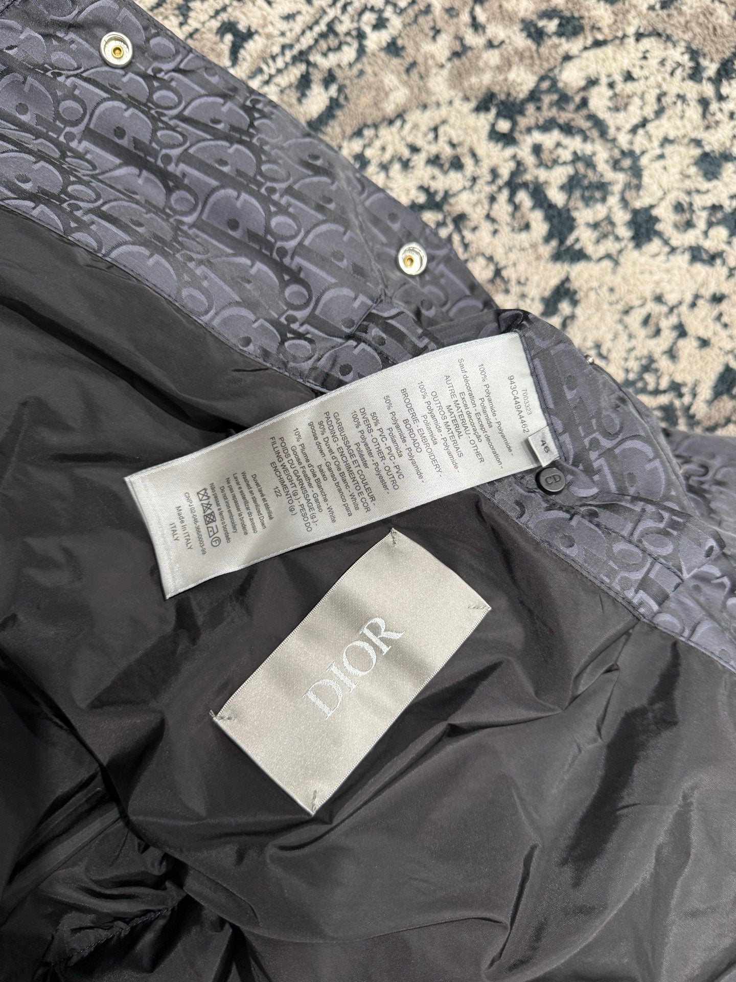 오블리크 퀄팅점퍼 (Oblique quilted jumper)