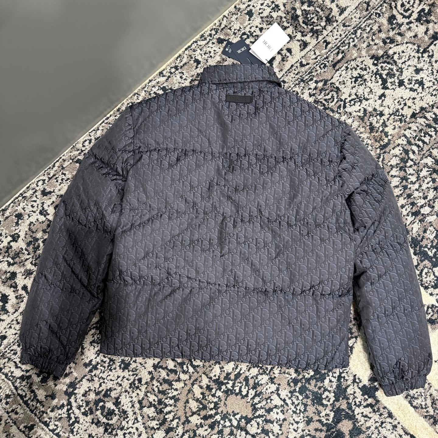 오블리크 퀄팅점퍼 (Oblique quilted jumper)