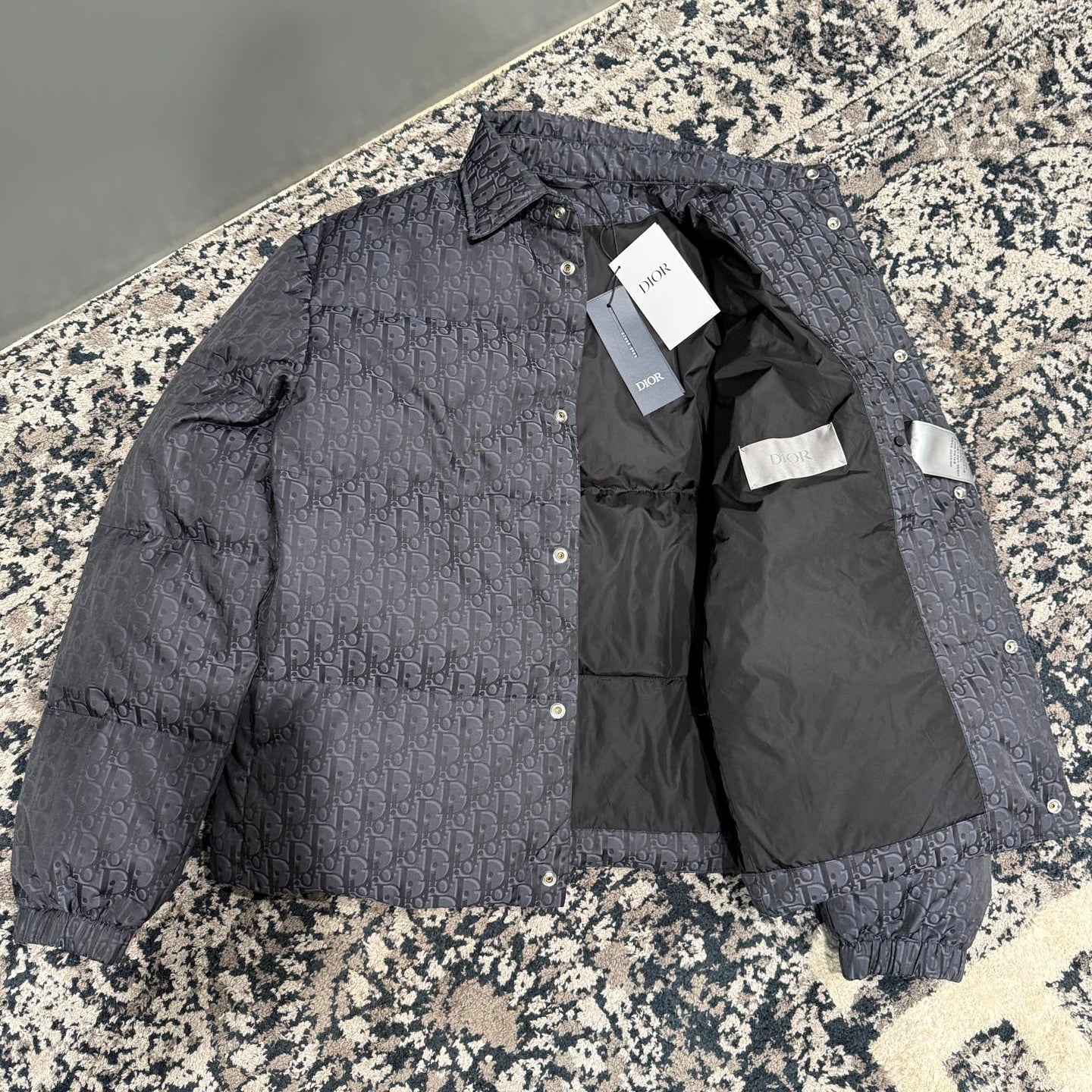 오블리크 퀄팅점퍼 (Oblique quilted jumper)