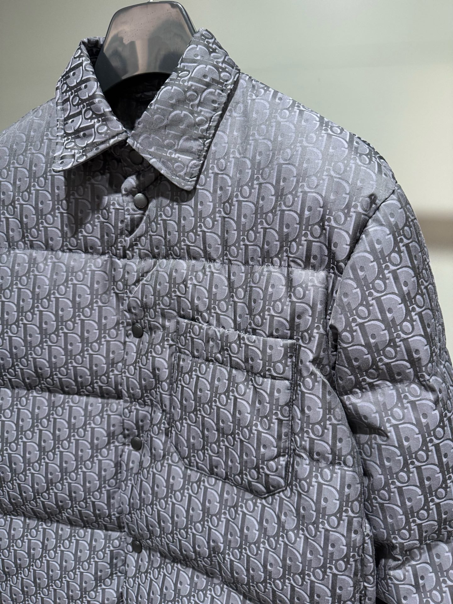 오블리크 퀄팅점퍼 (Oblique quilted jumper)