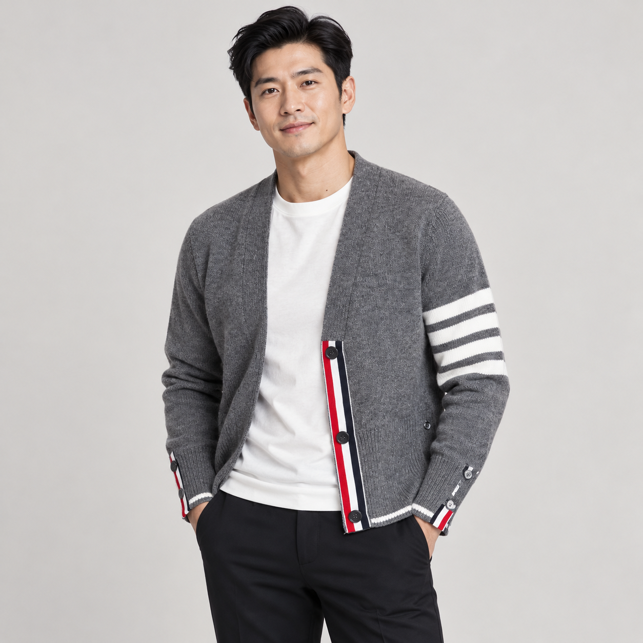 파인 메리노 가디건 (Fine Merino Cardigan)