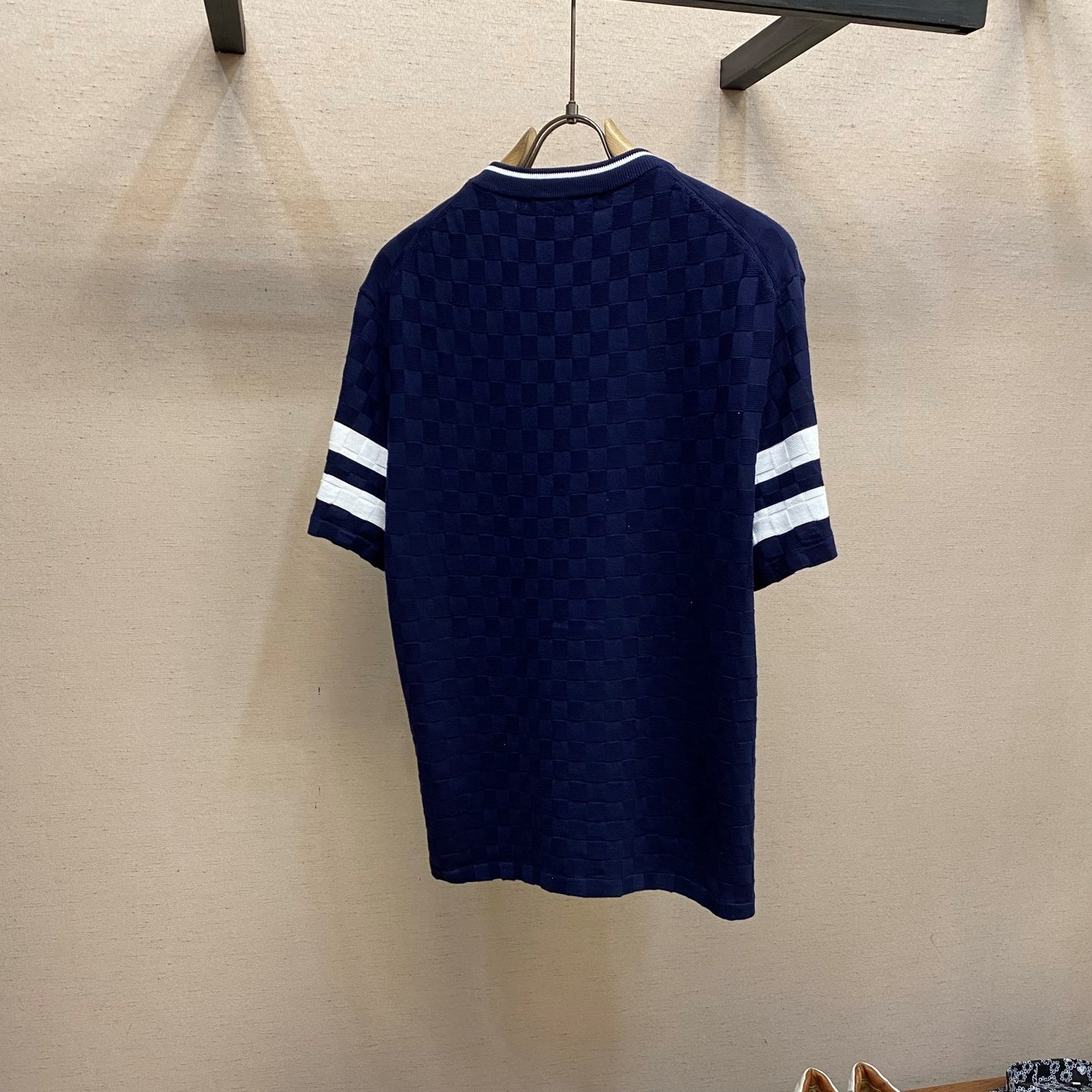 체커보드 반팔세트 (Checkerboard Short-Sleeve Set)