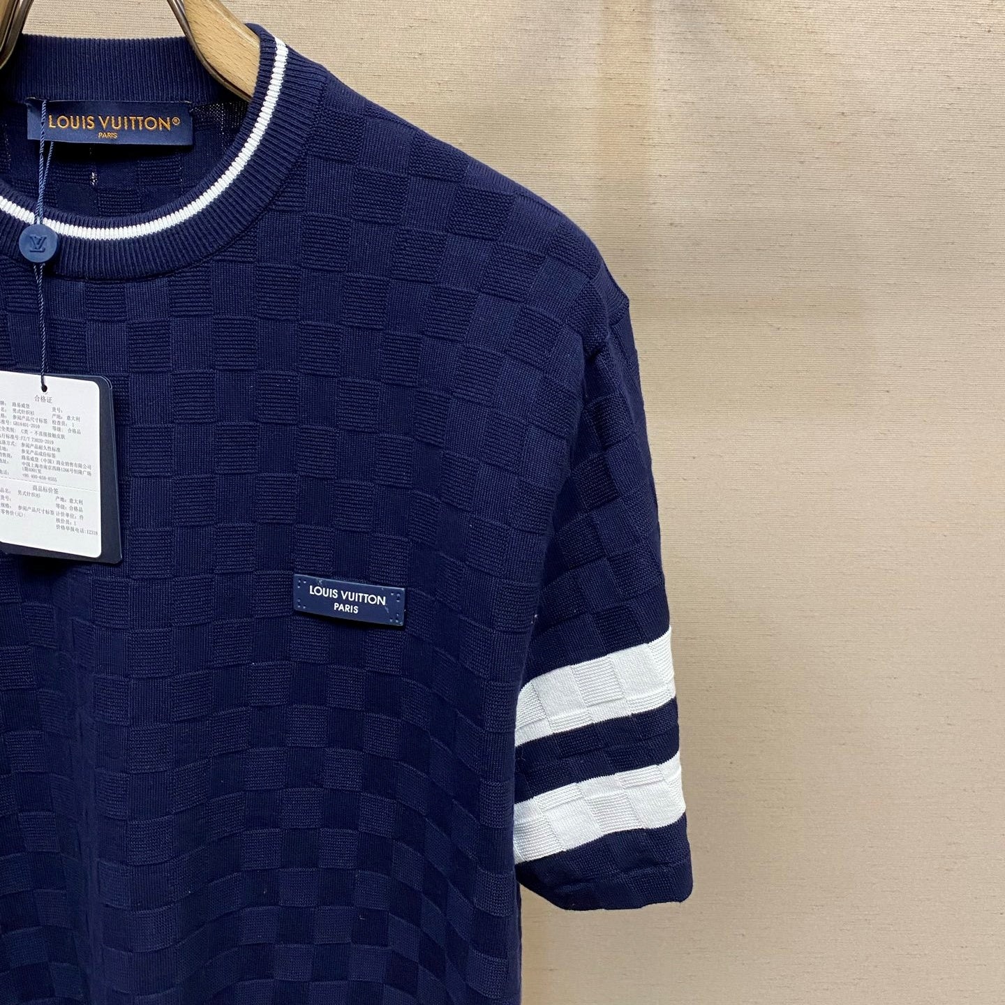 체커보드 반팔세트 (Checkerboard Short-Sleeve Set)