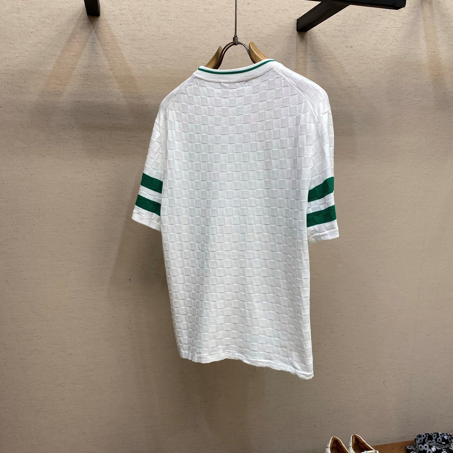 체커보드 반팔세트 (Checkerboard Short-Sleeve Set)