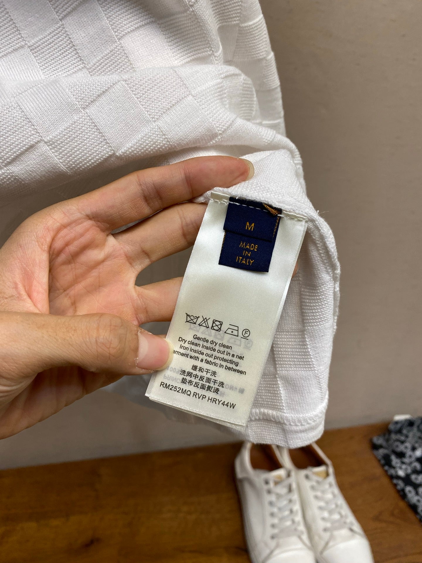 체커보드 반팔세트 (Checkerboard Short-Sleeve Set)