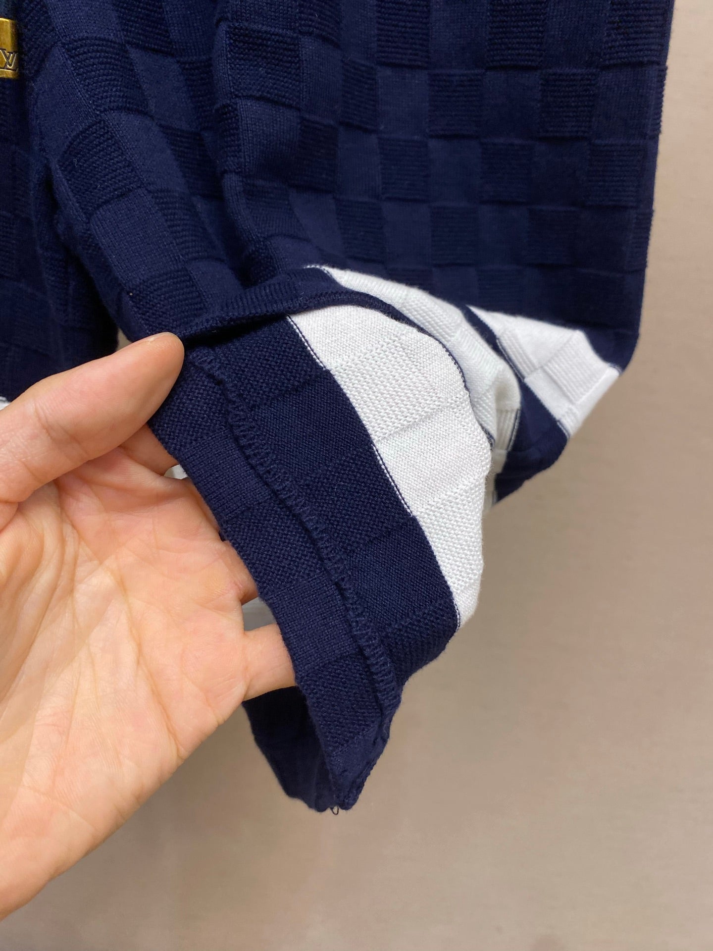 체커보드 반팔세트 (Checkerboard Short-Sleeve Set)
