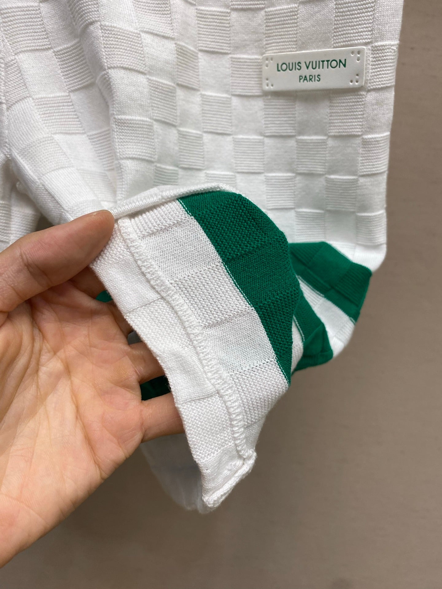 체커보드 반팔세트 (Checkerboard Short-Sleeve Set)