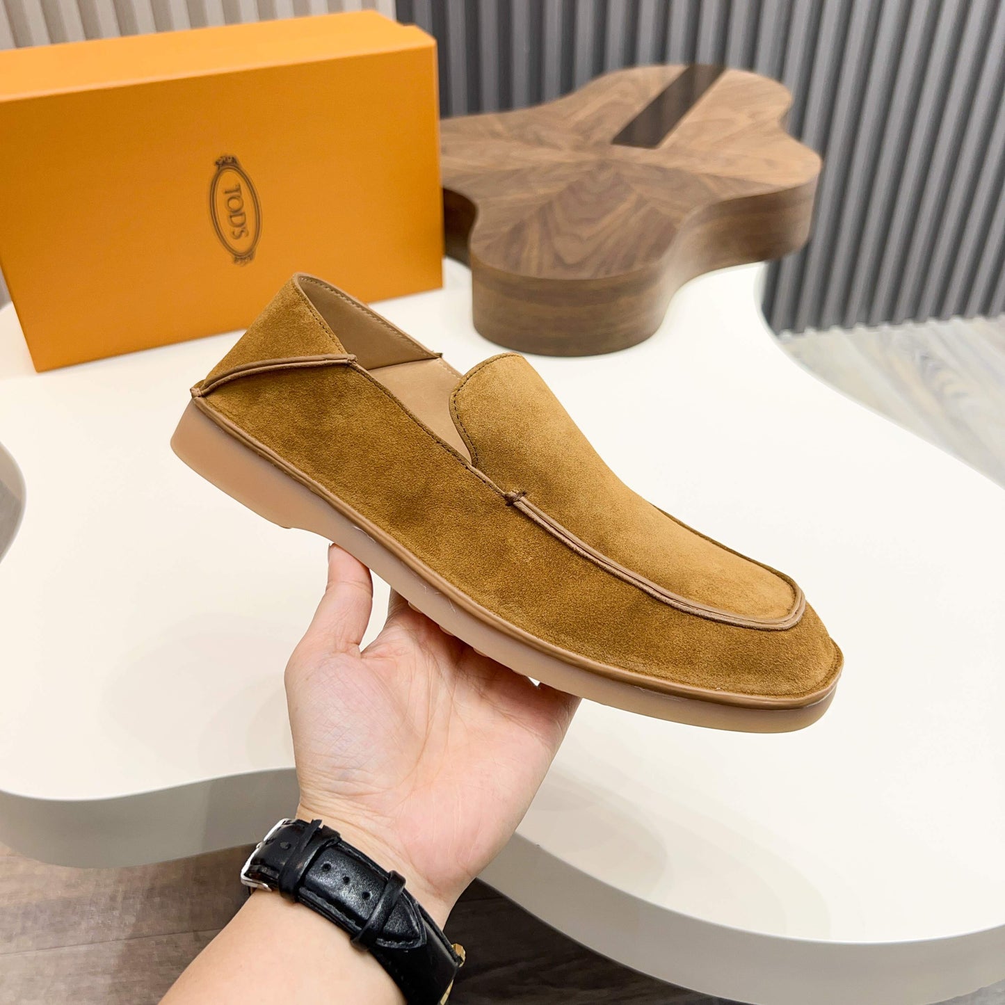 스티칭 로퍼 (Stitching loafers)