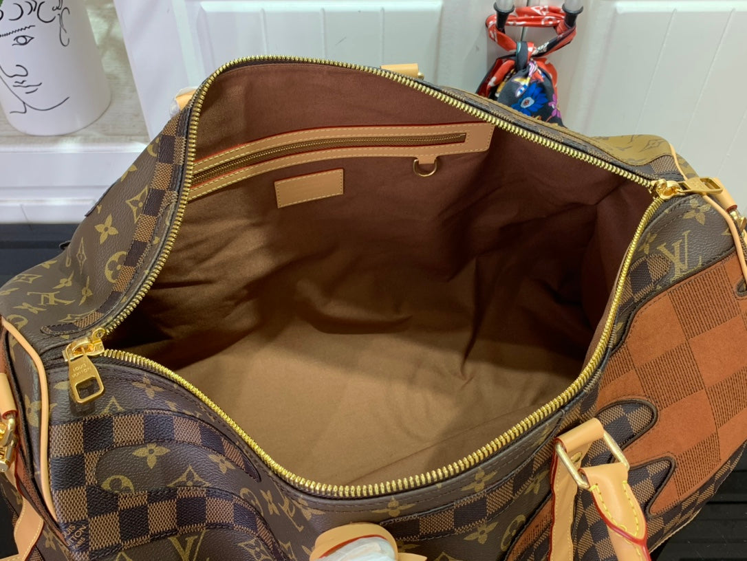 컬러블록니고 키폴 (Colorblock and Keepall)