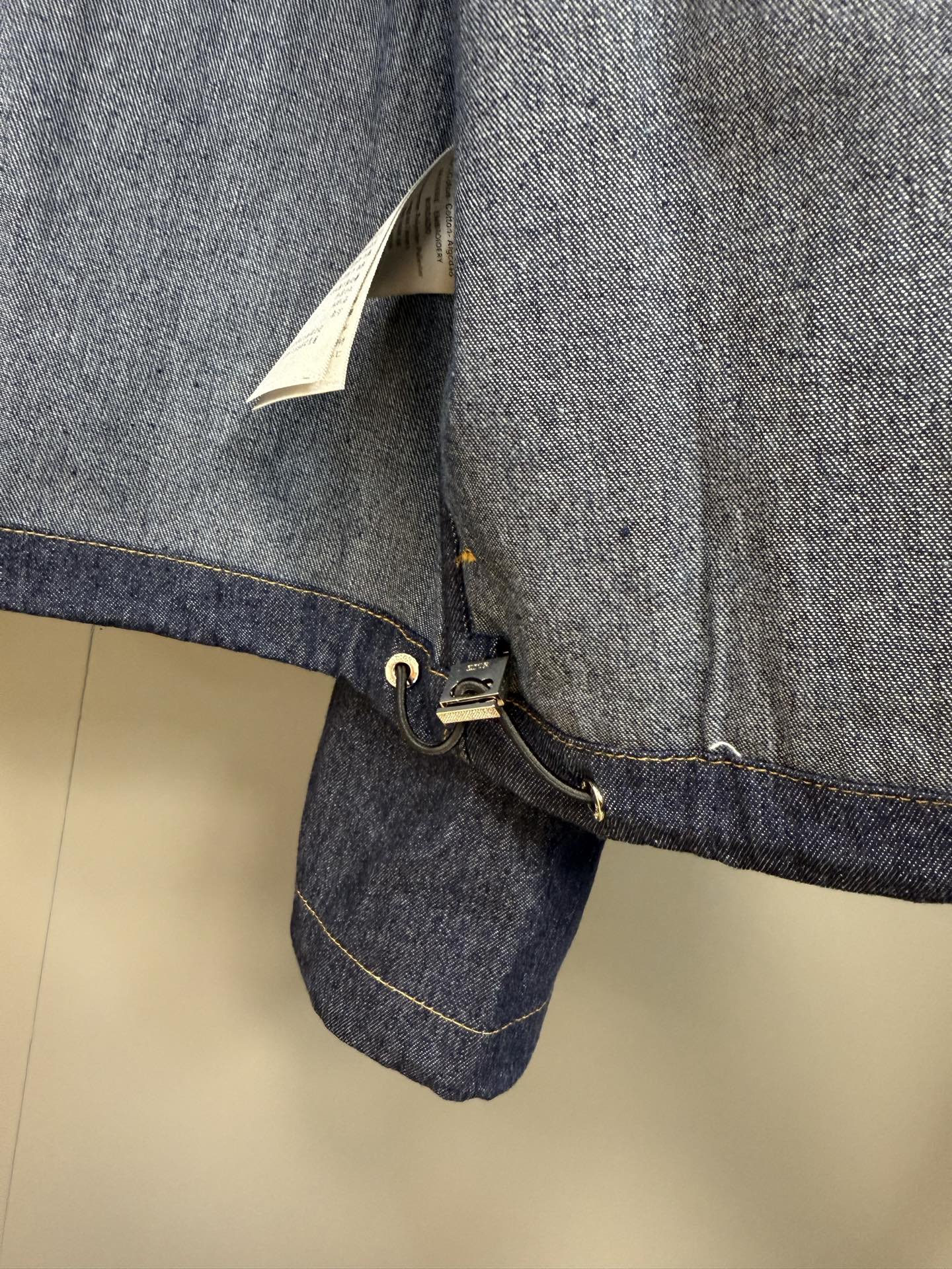 보머 데님 셋업 (Bomber denim setup)