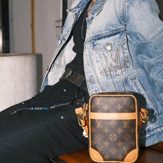 올드플라워 트렁크백 (Old Flower Trunk Bag)