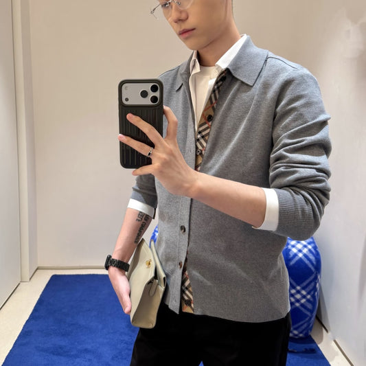 플래킷 가디건 (Placket Cardigan)