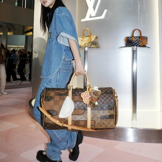 컬러블록니고 키폴 (Colorblock and Keepall)