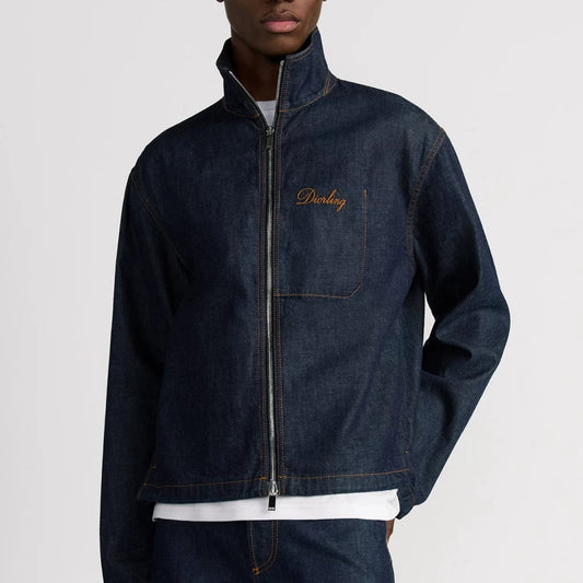 보머 데님 셋업 (Bomber denim setup)