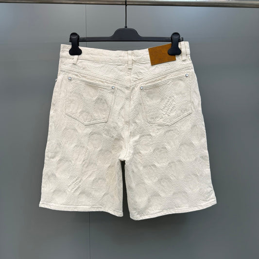 다미에 데님 숏팬츠 (Damier Denim Shorts)