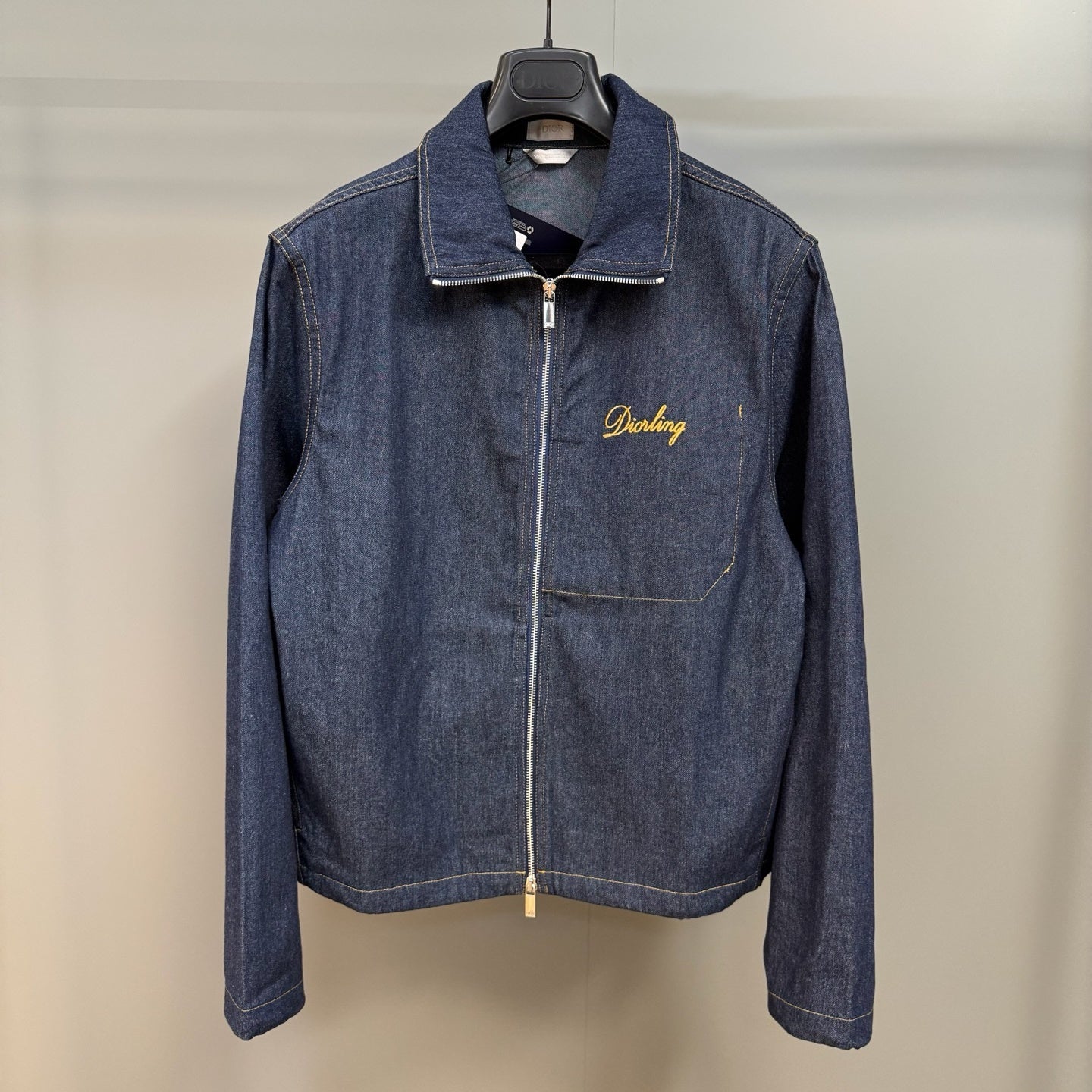 보머 데님 셋업 (Bomber denim setup)