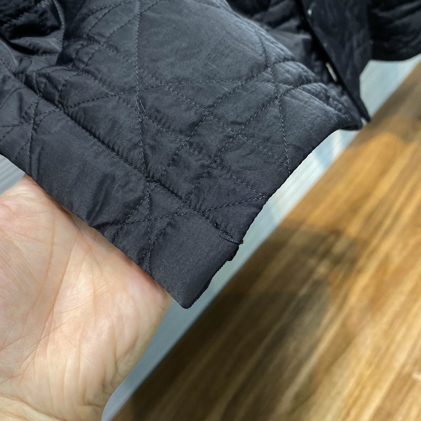 라탄 퀄팅자켓 (Rattan quilted jacket)