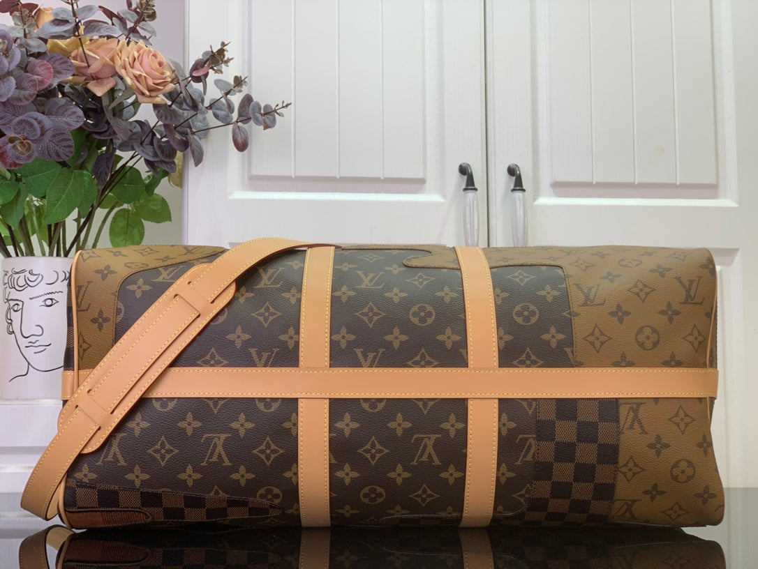 컬러블록니고 키폴 (Colorblock and Keepall)