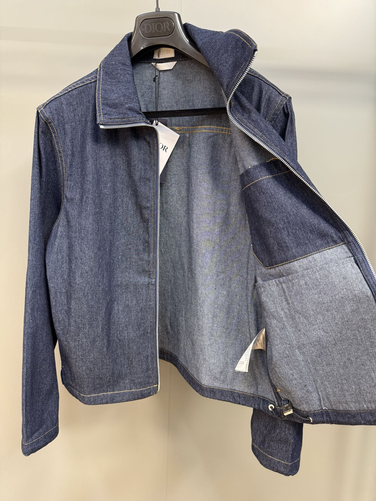 보머 데님 셋업 (Bomber denim setup)