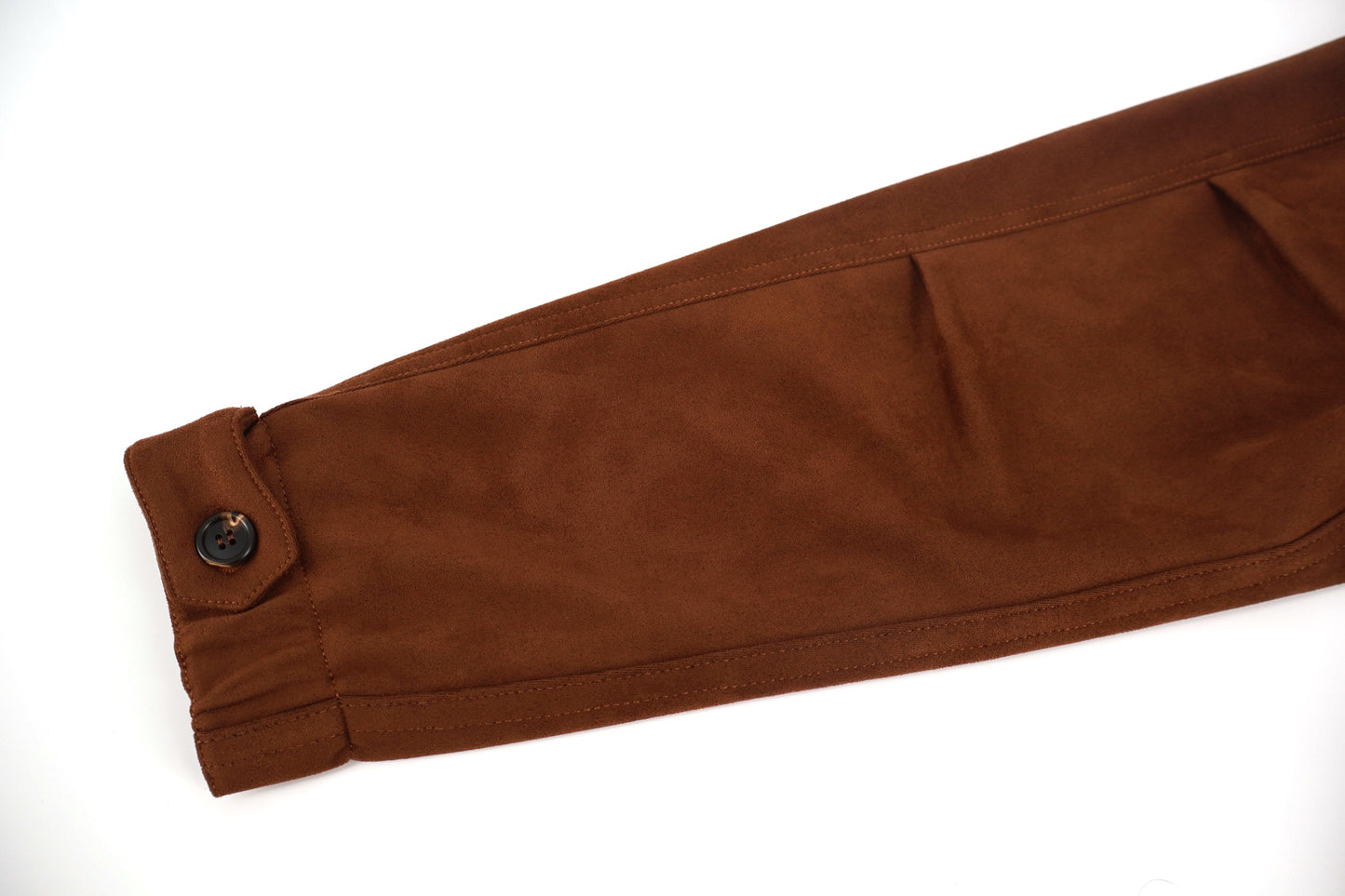 퍼 칼라 스웨이드자켓 (Fur collar suede jacket)