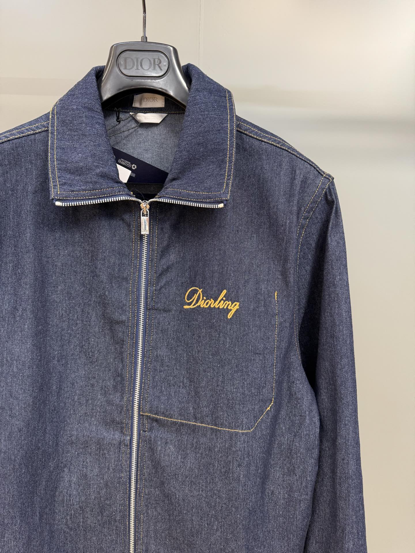 보머 데님 셋업 (Bomber denim setup)