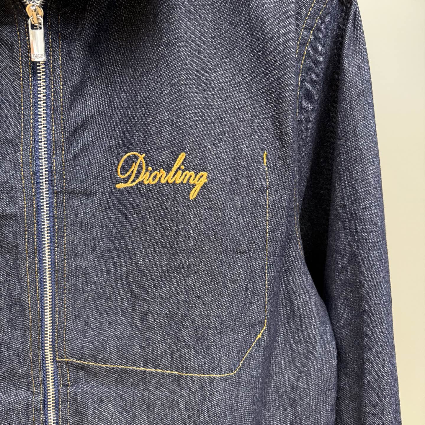 보머 데님 셋업 (Bomber denim setup)