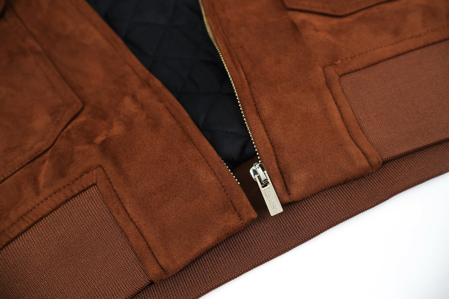 퍼 칼라 스웨이드자켓 (Fur collar suede jacket)