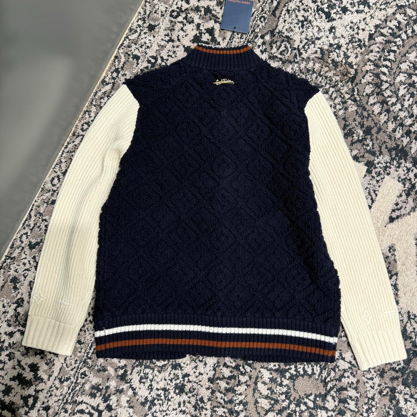 테리 베이스볼 가디건 (Terry Baseball Cardigan)
