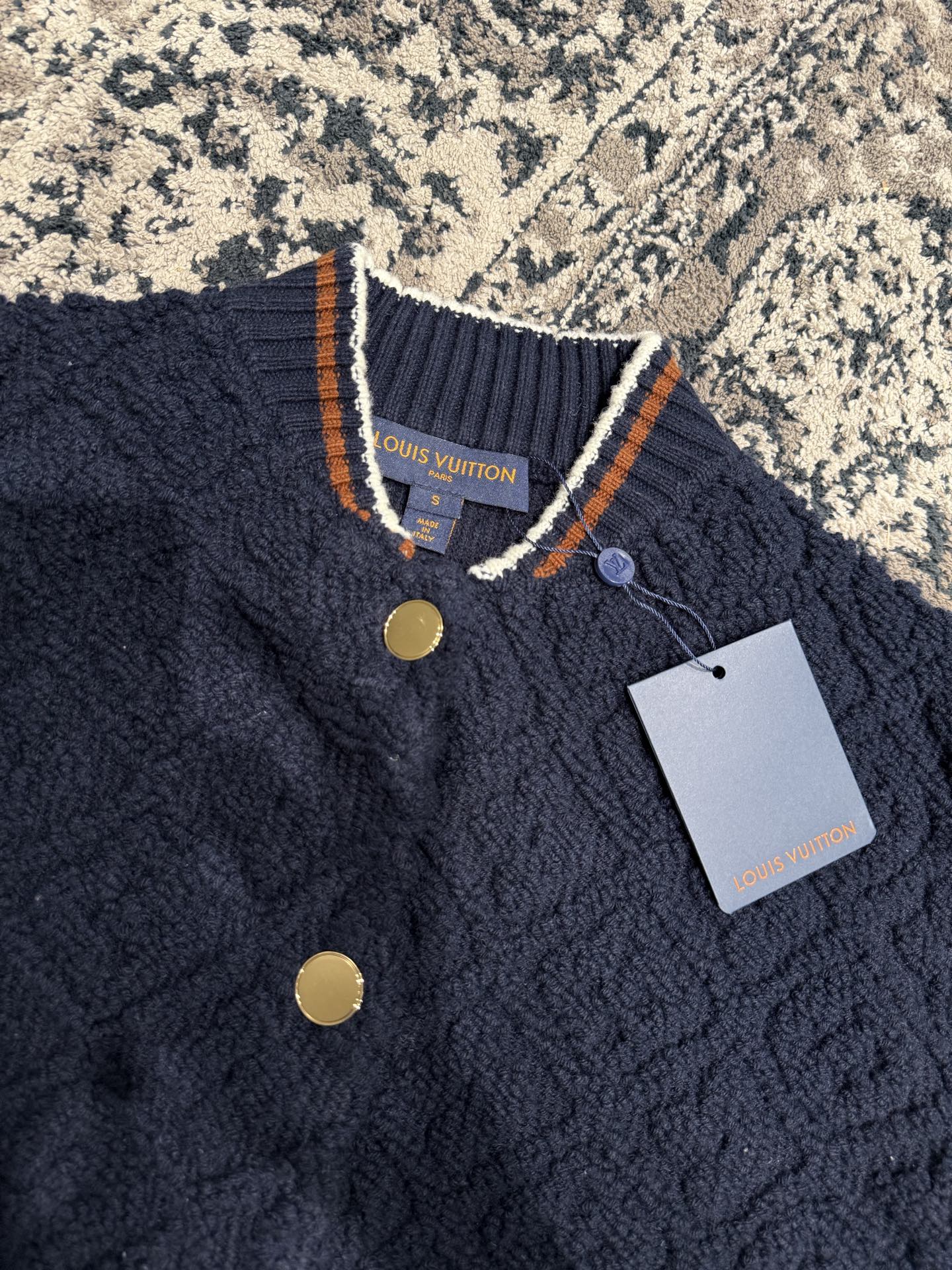 테리 베이스볼 가디건 (Terry Baseball Cardigan)