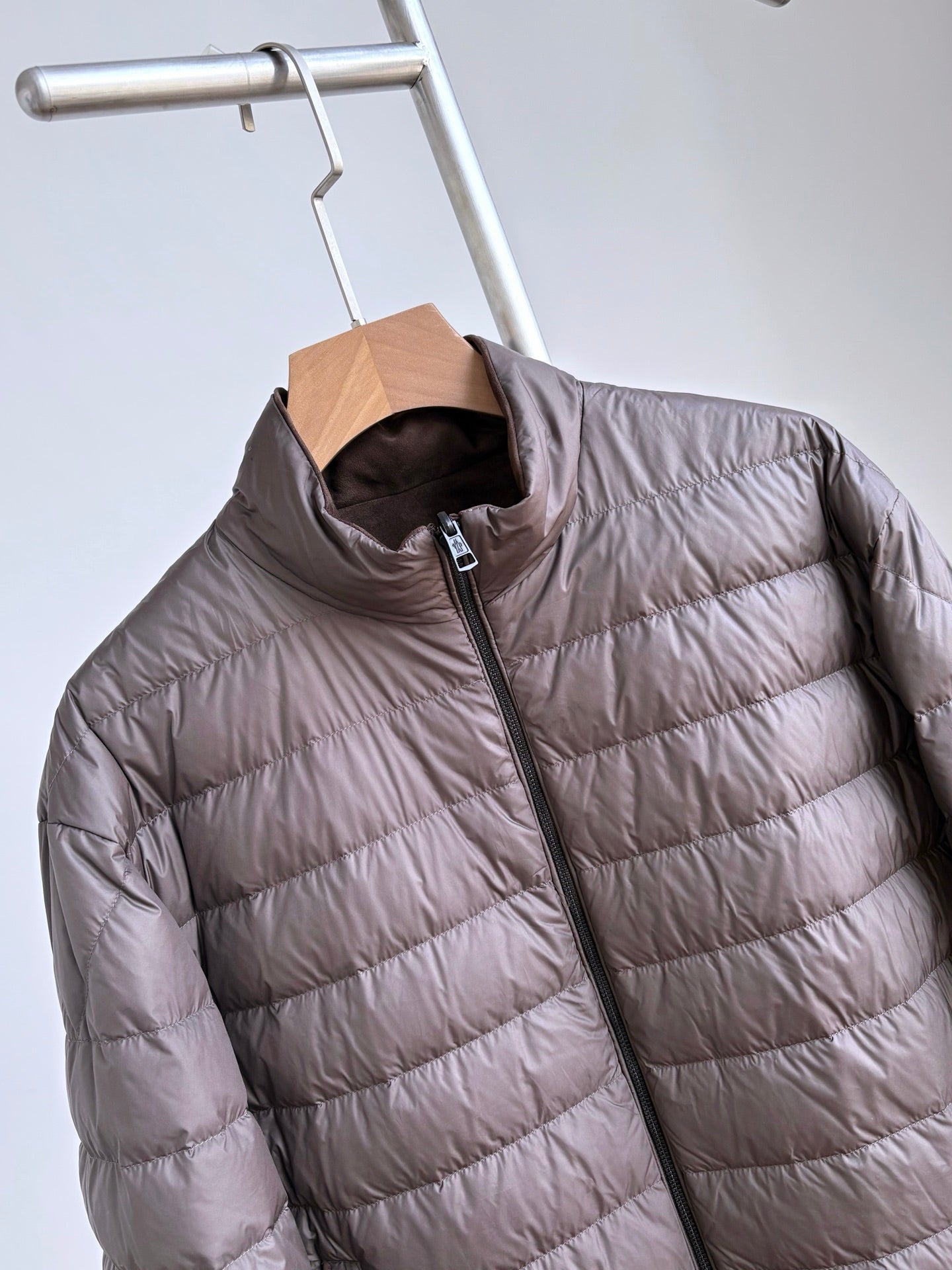 스웨이드 가죽 양면자켓 (Suede leather double-sided jacket)