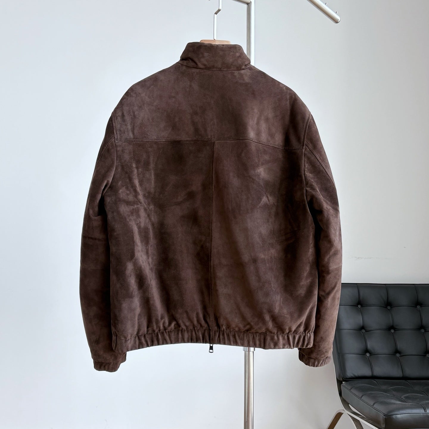 스웨이드 가죽 양면자켓 (Suede leather double-sided jacket)