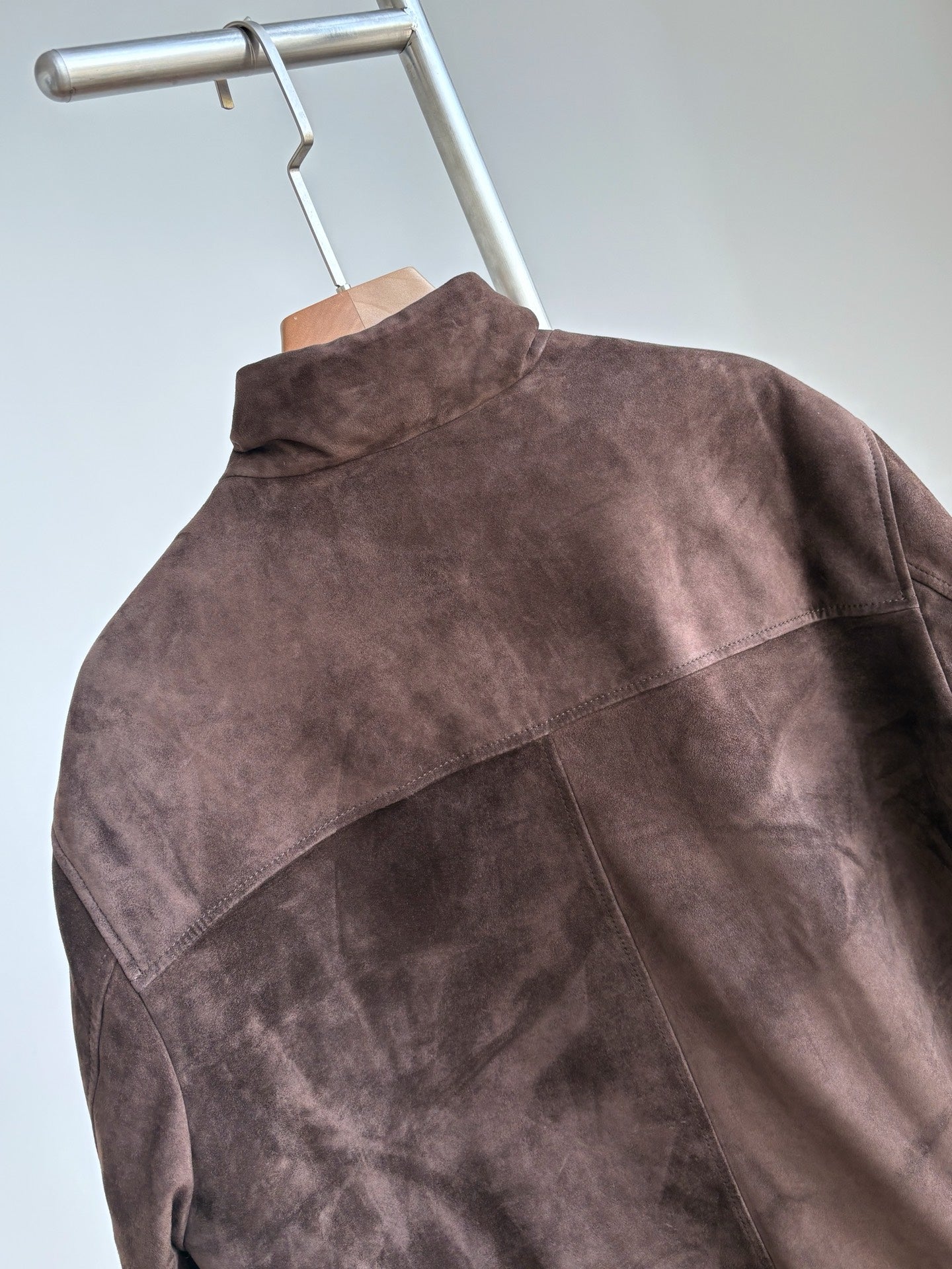 스웨이드 가죽 양면자켓 (Suede leather double-sided jacket)