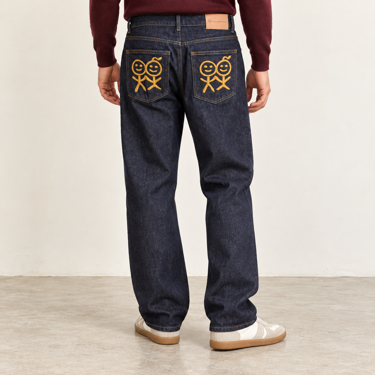 스틱 피규어 청바지 (Stick figure in jeans)