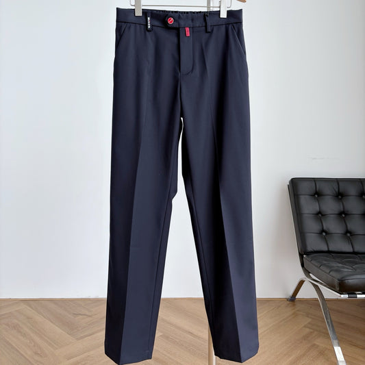 블루 울 팬츠 (blue wool pants)