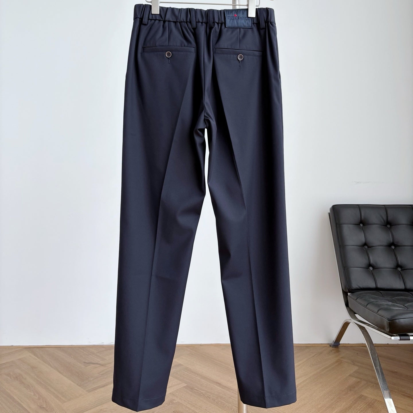 블루 울 팬츠 (blue wool pants)