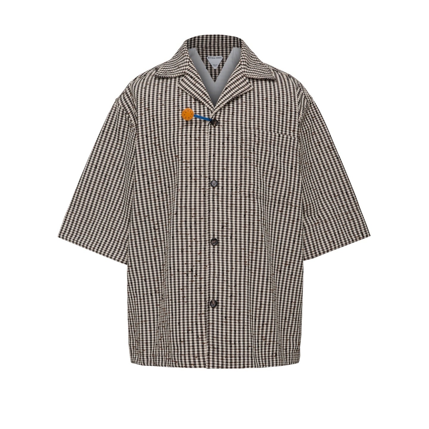 하운드투스 반팔셔츠 (Houndstooth short sleeve shirt)