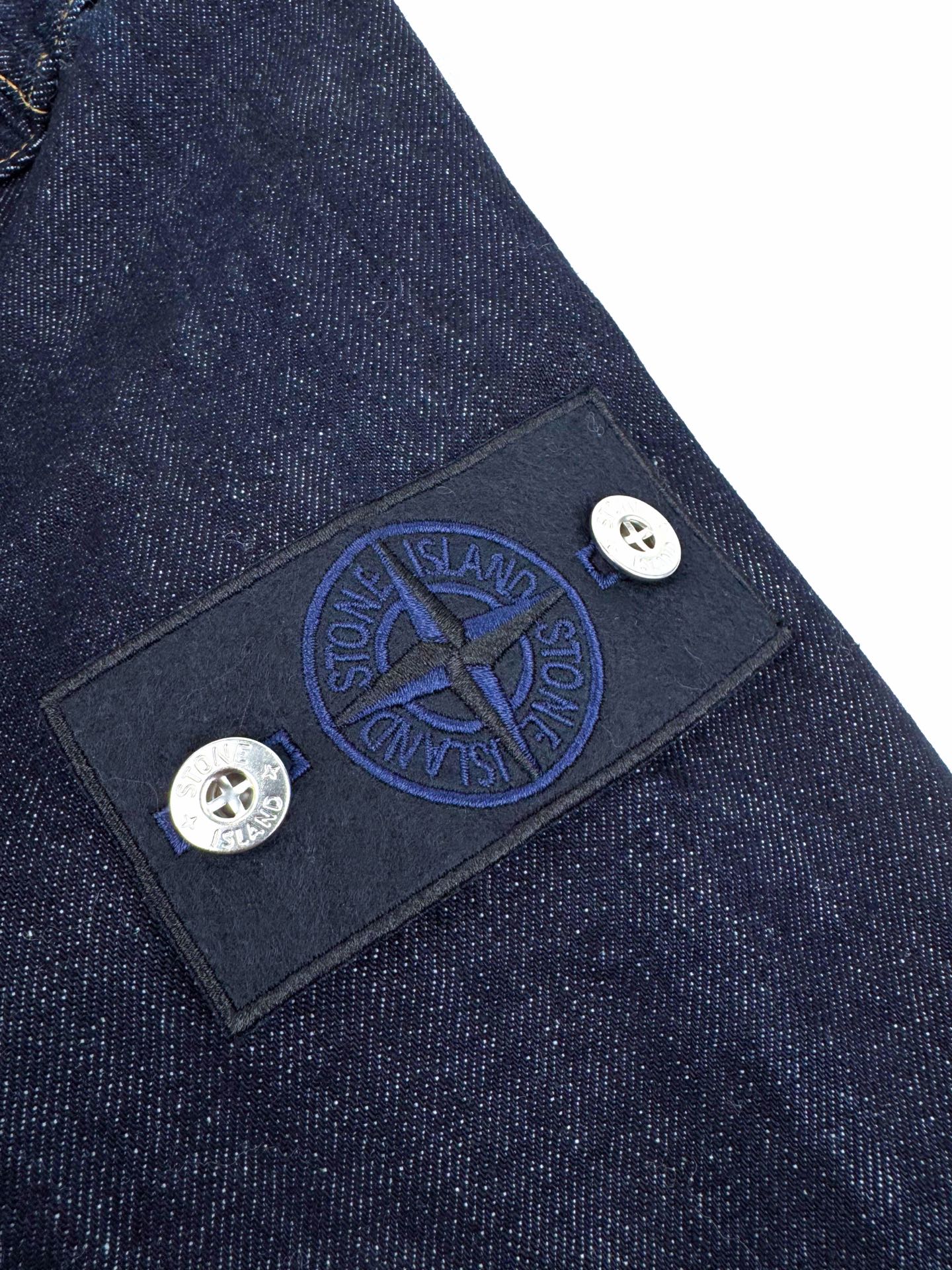 배지 데님 재킷 (badge denim jacket)