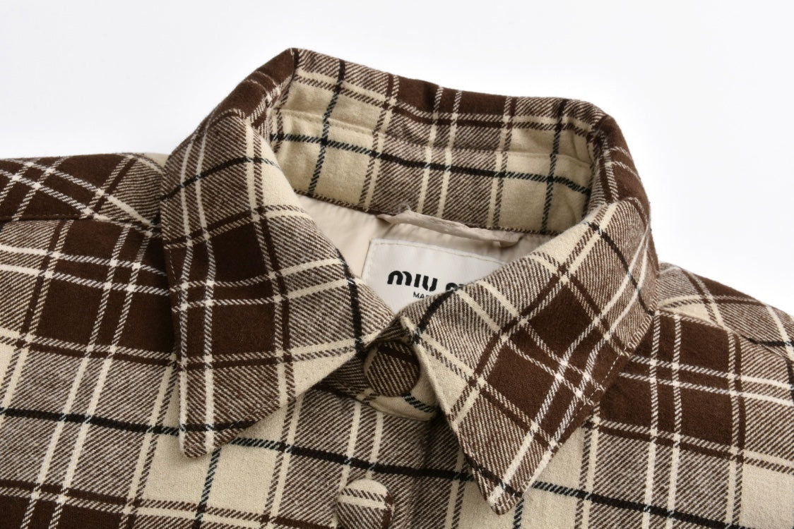 플란넬 퀄팅셔츠 (flannel quilted shirt)