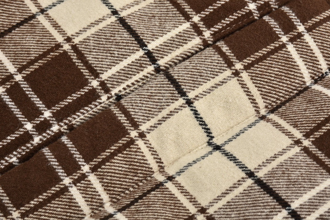 플란넬 퀄팅셔츠 (flannel quilted shirt)