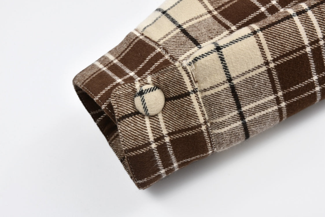 플란넬 퀄팅셔츠 (flannel quilted shirt)