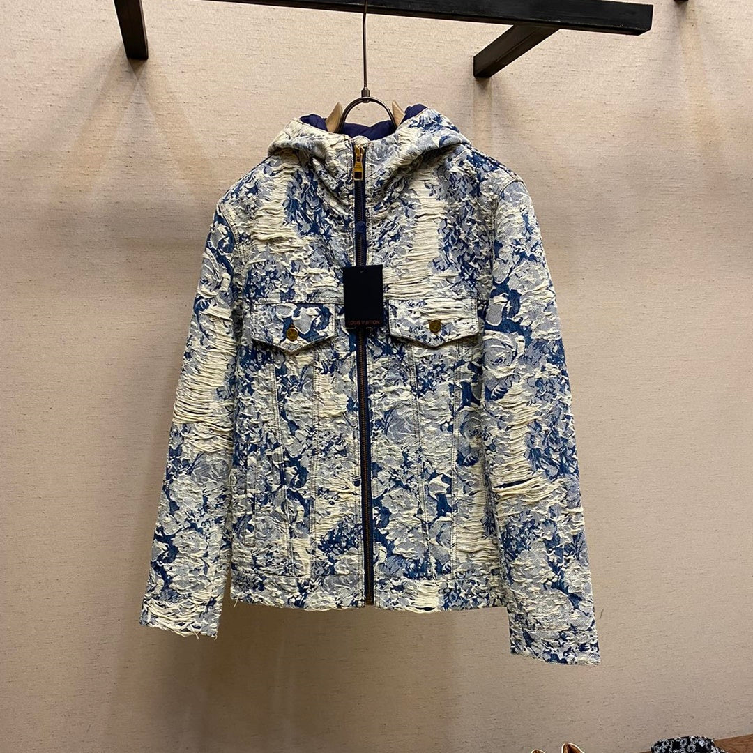 K890 424774 데님다운자켓