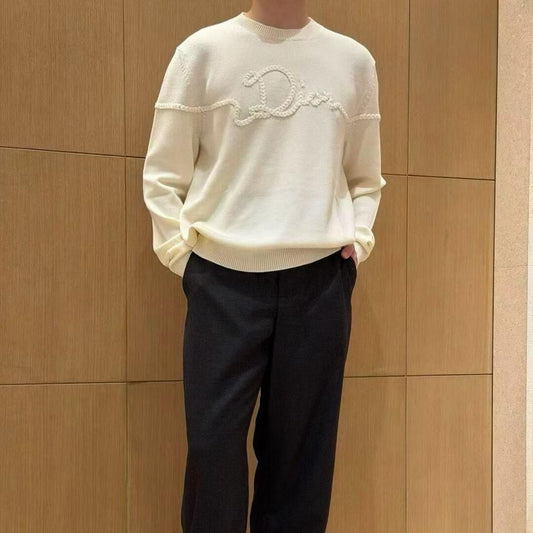 리브드 니트티 (Ribbed knit tee)