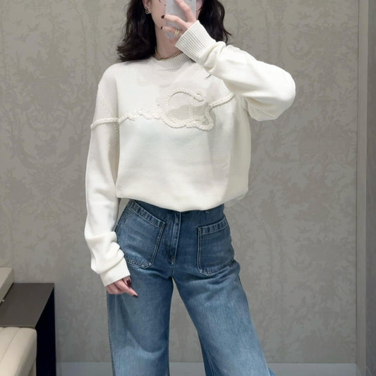 리브드 니트티 (Ribbed knit tee)