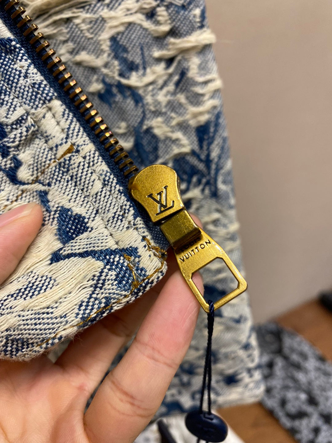 K890 424774 데님다운자켓