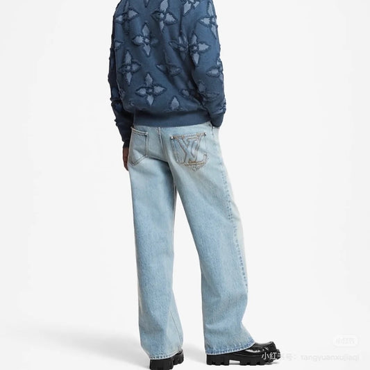 와이드 레그 청바지 (wide leg jeans)