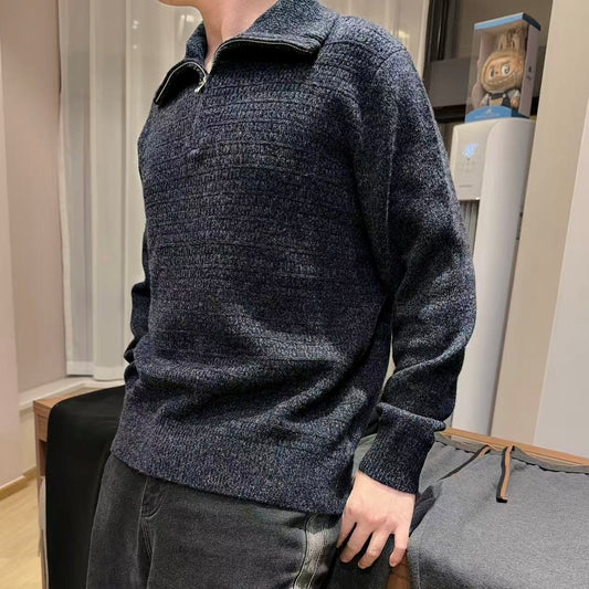 울 하프 니트티 (Wool half knit tee)