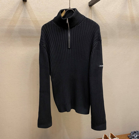 하이넥 티셔츠 (high neck t-shirt)