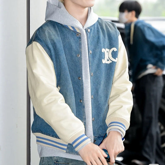 패치워크 데님자켓 (patchwork denim jacket)