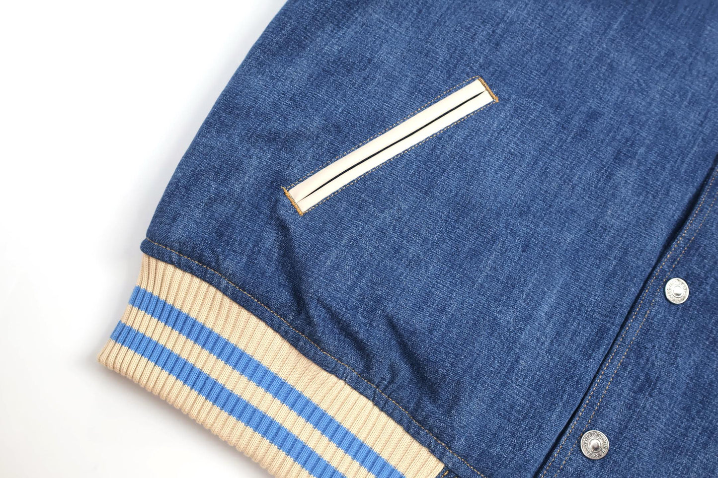 패치워크 데님자켓 (patchwork denim jacket)