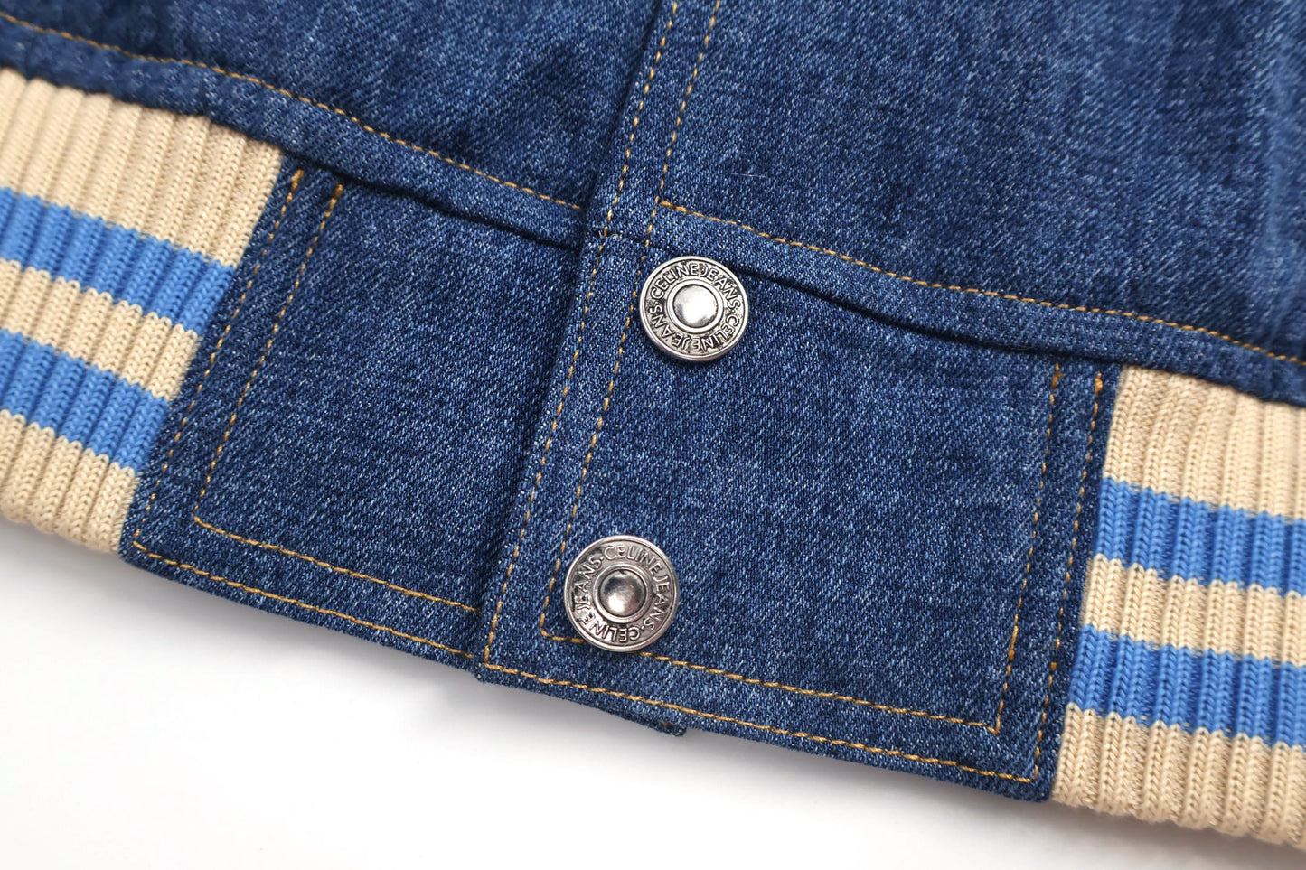 패치워크 데님자켓 (patchwork denim jacket)